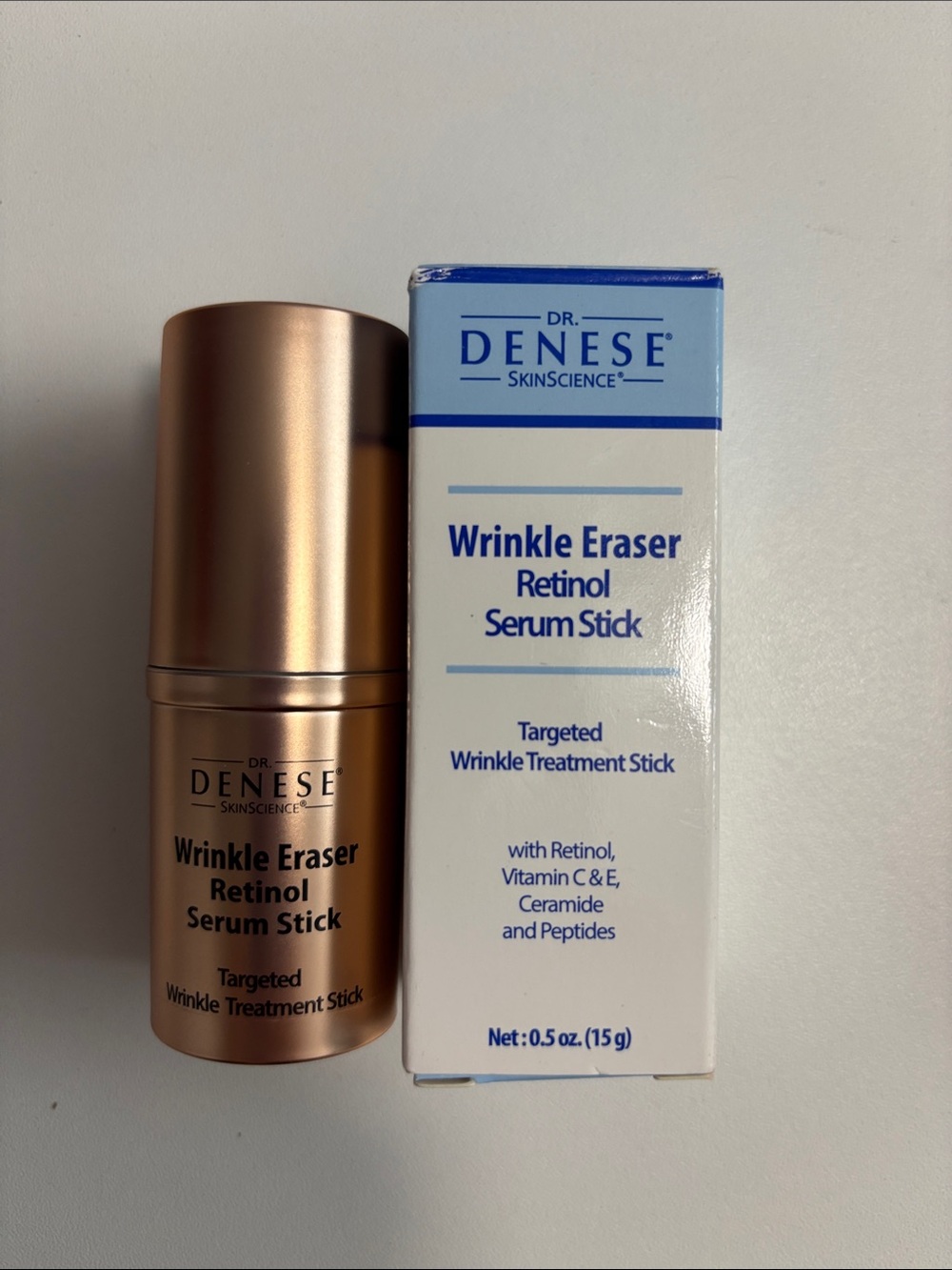 Dr. Denese Wrinkle Eraser Retinol Serum Stick - Rose Gold